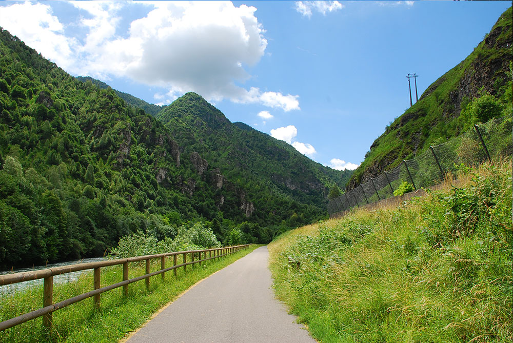 Pista Ciclabile in ValSeriana