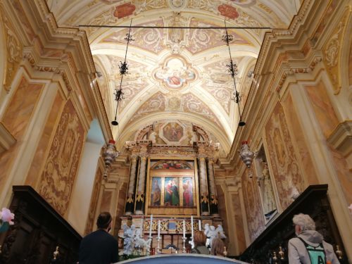 Santuario Del Frassino Oneta Interno