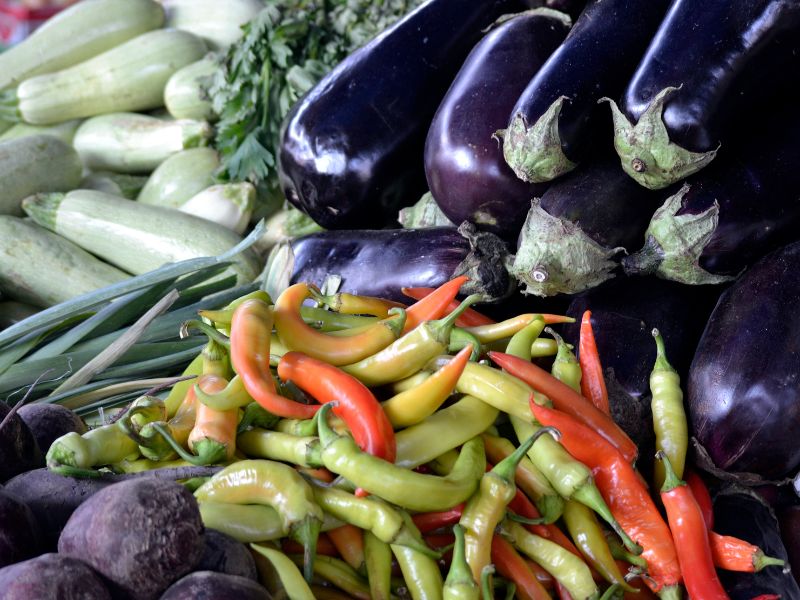 Mercato agricolo di Piazza Orologio