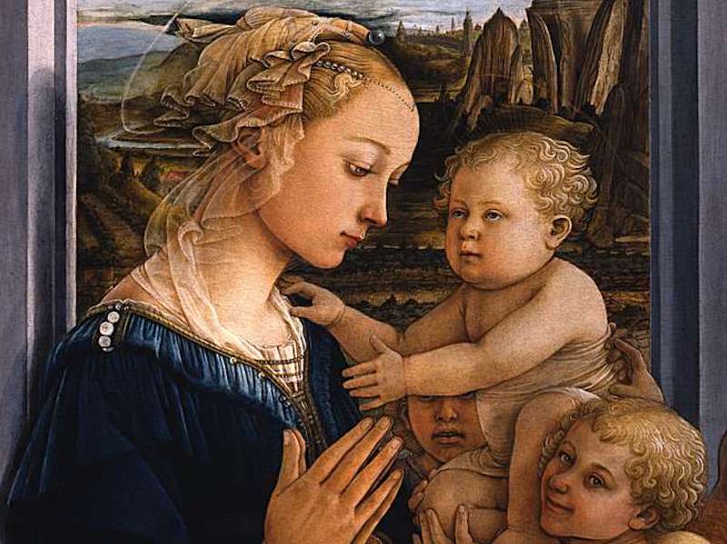 Filippo Lippi Madonna Col Bambino E Due Angeli Google Art Project 46090c 1024