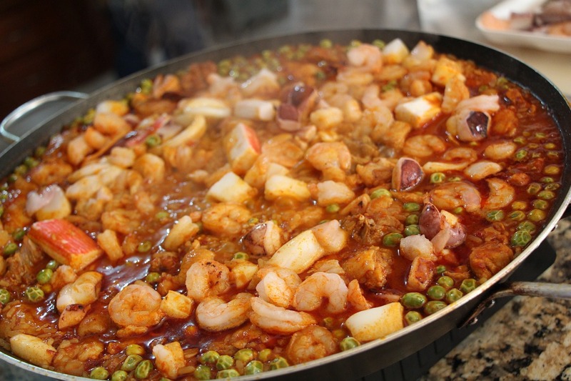 Cena Con Paella