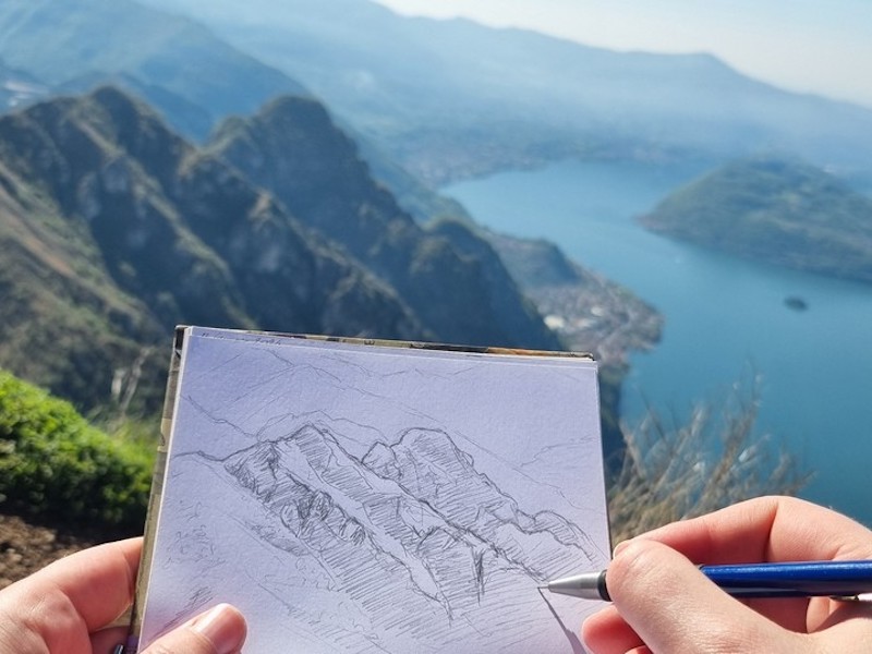 thumbnail Percorso di disegno e acquerello – Settembre