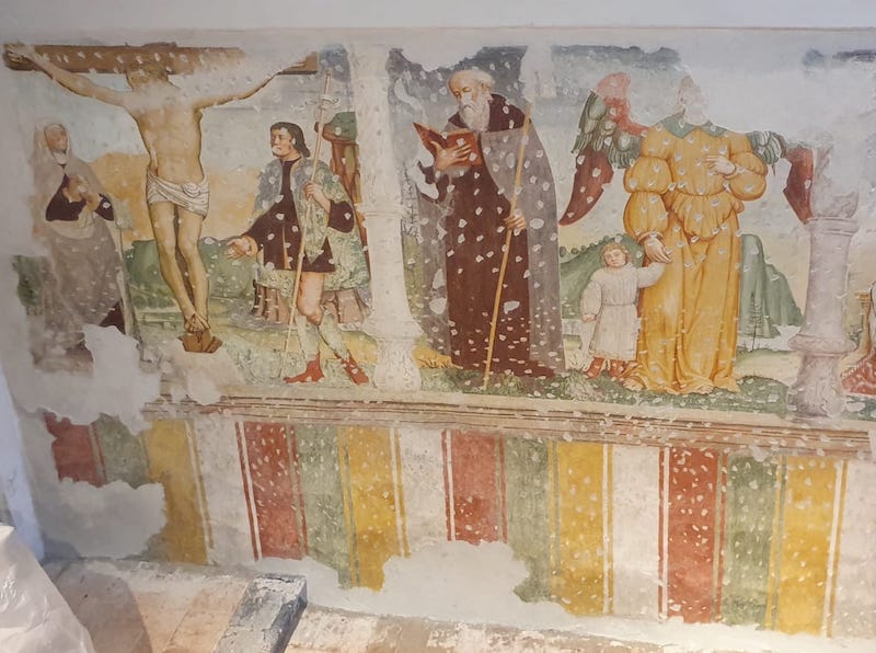 thumbnail Presentazione del restauro di un affresco nell’ex chiesa di San Rocco