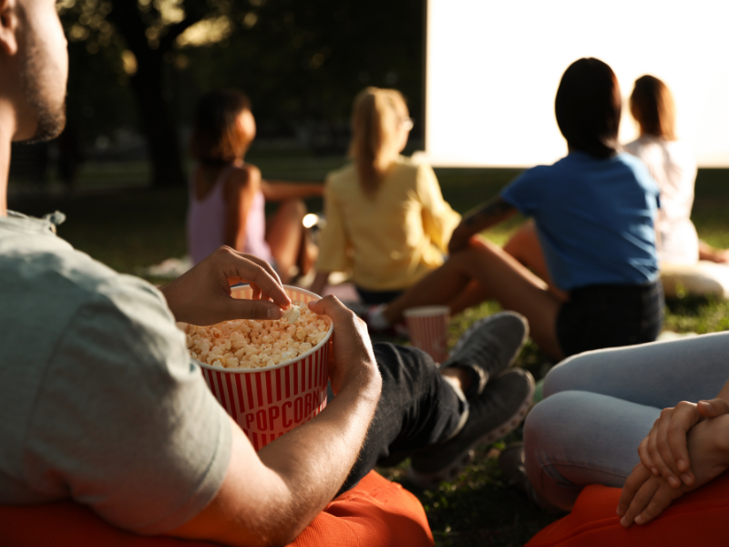 cinema all'aperto